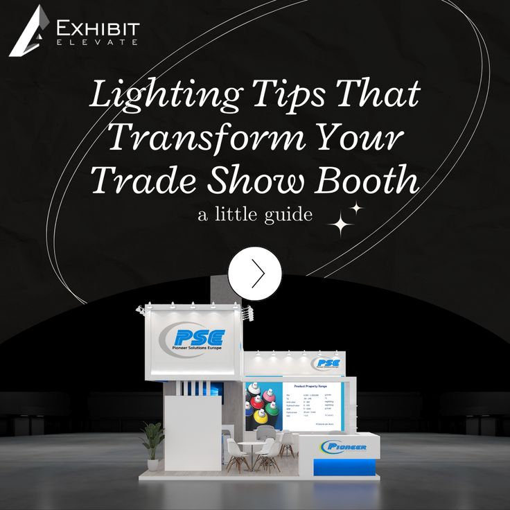trade show booth lighting